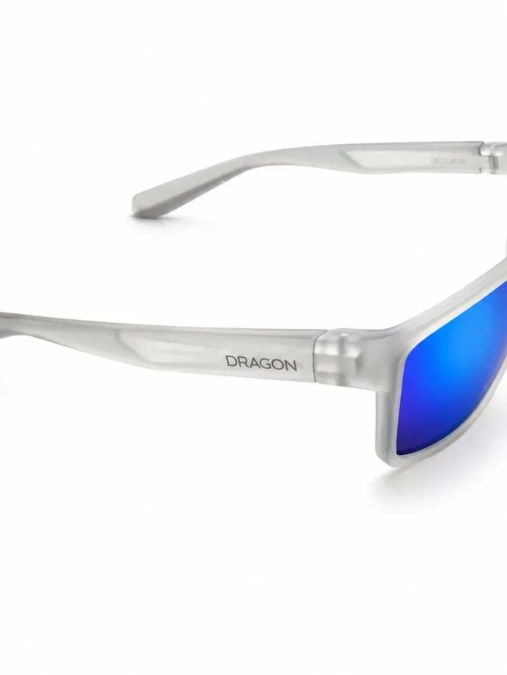 Dragon Alliance DRS1002 060 Clear Blue Lenses Polarized Sunglasses New Mirror